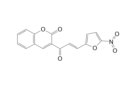 3-(3-(5-Nitrofuran-2-yl)acryloyl)-2H-chromen-2-one