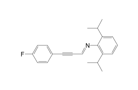 1-(2,6-Diisopropylphenylimino)-3-(4-fulorophenyl)prop-2-yne