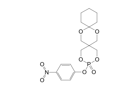 3-(4-NITROPHENOXY)-2,4,8,15-TETROXA-3-PHOSPHADISPIRO-[5.2.5]-HEXADECANE-3-OXIDE