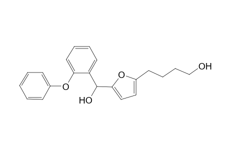 4-{5-[Hydroxy-(2-phenoxy-phenyl)-methyl]furan-2-yl}-butan-1-ol