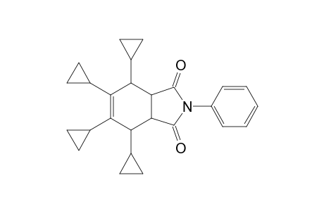 Syn-4,5,6,7-Tetracyclopropyl-2-phenyl-3a,4,7,7a-tetrahydro-1H-isoindole-1,3-dione