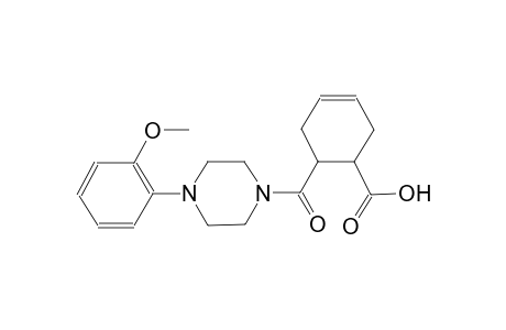 6-{[4-(2-methoxyphenyl)-1-piperazinyl]carbonyl}-3-cyclohexene-1-carboxylic acid