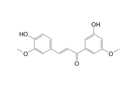 (2E)-1-(3-hydroxy-5-methoxyphenyl)-3-(4-hydroxy-3-methoxyphenyl)prop-2-en-1-one