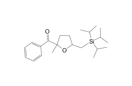 (+/-)-(2-Methyl-5-((triisopropylsilyl)methyl)tetrahydrofuran-2-yl)(phenyl)methanone