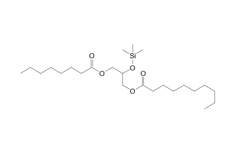 Glyceryl 1-caprylate-3-capriate TMS