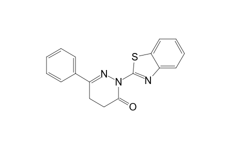 2-(1,3-benzothiazol-2-yl)-6-phenyl-4,5-dihydro-3(2H)-pyridazinone