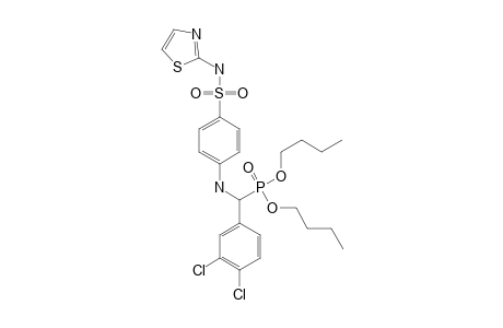 DIBUTYL-(3,4-DICHLOROPHENYL)-[4-(N-THIAZOL-2-YL-SULFAMOYL)-PHENYLAMINO]-METHYL-PHOSPHONATE