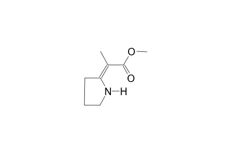 Methyl 2-tetrahydro-2H-pyrrol-2-ylidenpropionate