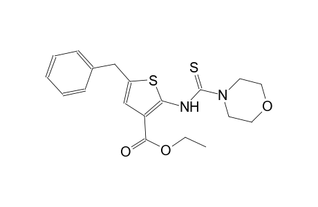 ethyl 5-benzyl-2-[(4-morpholinylcarbothioyl)amino]-3-thiophenecarboxylate