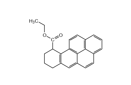 7,8,9,10-tetrahydrobenzo[a]pyrene-10-carboxylic acid, ethyl ester