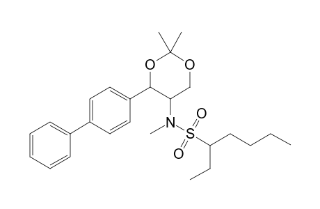 N-[4-[(1,1'-Biphenyl-4-yl)-2',2'-dimethyl-1',3'-dioxan-5'-yl]-N-methylheptane-3-sulfonamide
