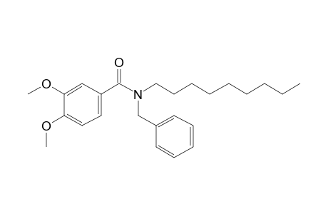 Benzamide, 3,4-dimethoxy-N-benzyl-N-nonyl-