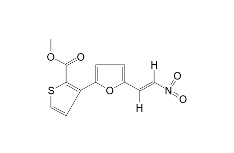 trans-3-[5-(2-NITROVINYL)-2-FURYL]-2-THIOPHENECARBOXYLIC ACID, METHYL ESTER