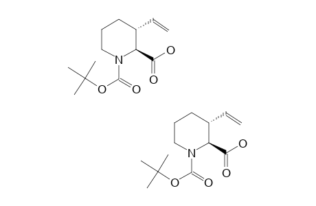 (RAC/TRANS)-1-(TERT.-BUTOXYCARBONYL)-3-VINYL-PIPERIDINE-2-CARBOXYLIC-ACID