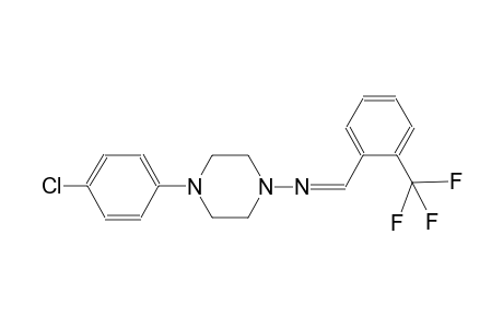 1-piperazinamine, 4-(4-chlorophenyl)-N-[[2-(trifluoromethyl)phenyl]methylene]-