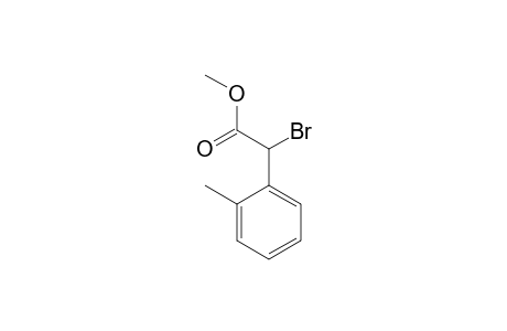 Benzeneacetic acid, alpha-bromo-2-methyl-, methyl ester