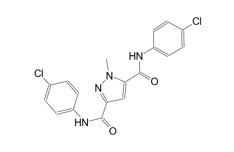 1H-pyrazole-3,5-dicarboxamide, N~3~,N~5~-bis(4-chlorophenyl)-1-methyl-