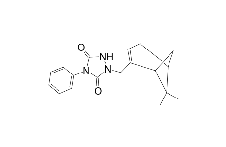 1-(6,6-Dimethylbicyclo[3.1.1]hept-2-en-2-ylmethyl)-4-phenyl-1,2,4-triazolidine-3,5-dione