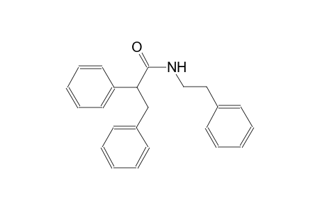 2,3-diphenyl-N-(2-phenylethyl)propanamide