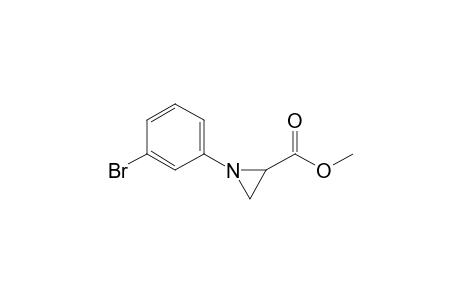 Methyl N-(m-bromophenyl)aziridine-2-carboxylate