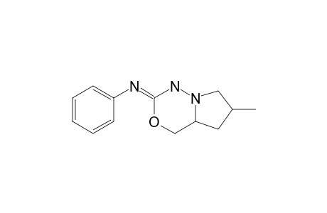 2-PHENYLIMINO-3N-METHYLPERHYDROPYRROLO-[1,2-D]-[1,3,4]-OXADIAZINE