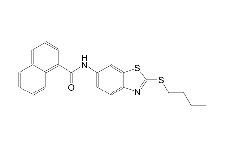 N-[2-(butylsulfanyl)-1,3-benzothiazol-6-yl]-1-naphthamide