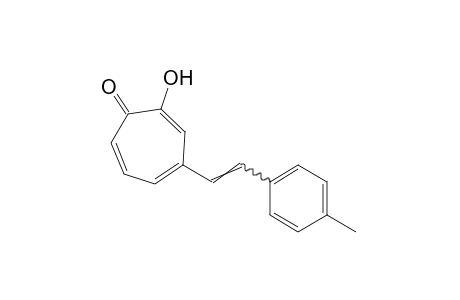 2-hydroxy-4-(p-methylstyryl)-2,4,6-cycloheptatrien-1-one