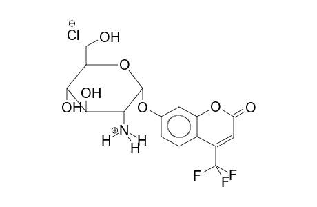 4-TRIFLUOROMETHYLUMBELLIFERYL 2-AMINO-2-DEOXY-ALPHA-D-GLUCOPYRANOSIDE,HYDROCHLORIDE