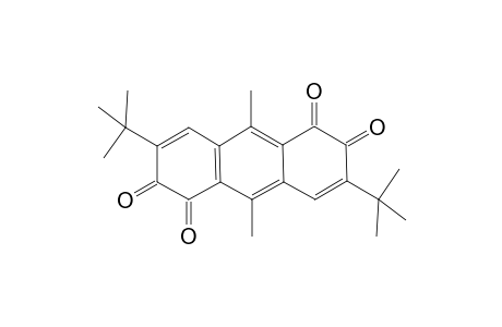 3,7-Di-t-butyl-9,10-dimethyl-1,2,5,6-anthradiquinone