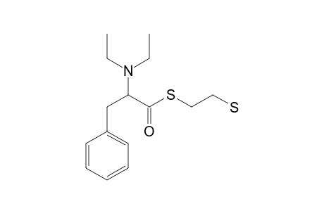 S-(2-MERCAPTOETHYL)-2-DIETHYLAMINO-3-PHENYLPROPANETHIOATE