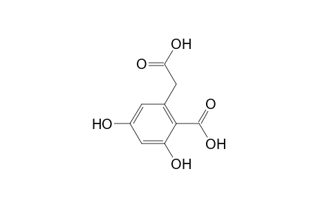2-(carboxymethyl)-4,6-dihydroxy-benzoic acid