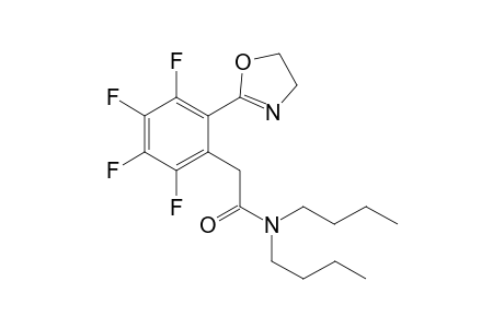 N,N-Dibutyl-2-(2-(4,5-dihydrooxazol-2-yl)-3,4,5,6-tetrafluorophenyl)acetamide