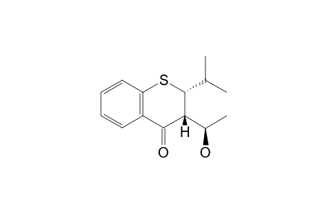 (2R,3R)-3-(1-hydroxyethyl)-2-propan-2-ylthiochroman-4-one