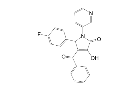 4-benzoyl-5-(4-fluorophenyl)-3-hydroxy-1-(3-pyridinyl)-1,5-dihydro-2H-pyrrol-2-one