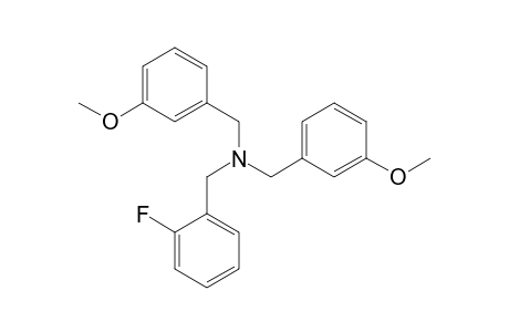 N,N-Bis(3-methoxybenzyl)-2-fluorobenzylamine