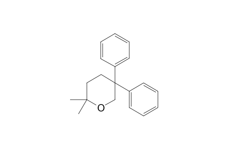2,2-Dimethyl-5,5-diphenyltetrahydro-2H-pyran