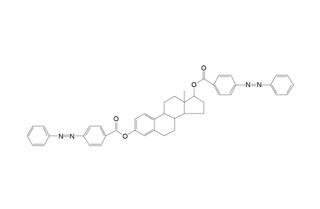 Estradiol, di-p-phenylazobenzoate