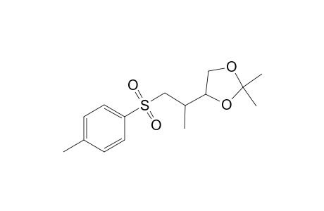 (2'RS,4SR)-2'-(2,2-Dimethyl-1,3-dioxacyclopent-4-yl)-1'-propyl tosylate