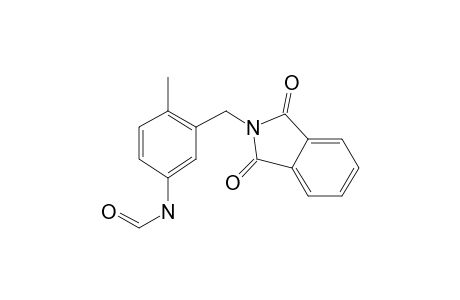 N-[3-(1,3-Dioxo-1,3-dihydroisoindol-2-ylmethyl)-4-methylphenyl]formamide