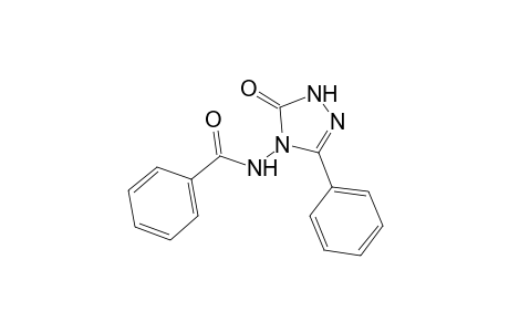 N-(5-Oxo-3-phenyl-1,5-dihydro-4H-1,2,4-triazol-4-yl)benzamide
