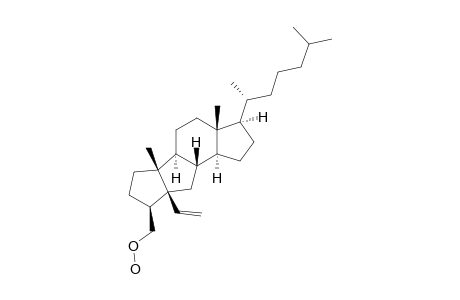 3.beta.-(Peroxymethyl)-5-vinyl-A,B-bisnor-5.beta.-cholestane