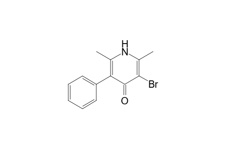 3-Bromanyl-2,6-dimethyl-5-phenyl-1H-pyridin-4-one