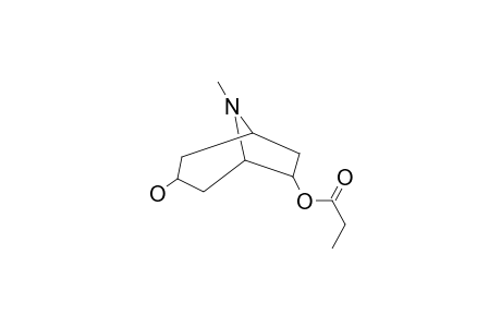 3-Hydroxy-6-(propionyloxy)tropane