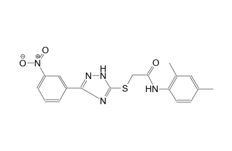acetamide, N-(2,4-dimethylphenyl)-2-[[3-(3-nitrophenyl)-1H-1,2,4-triazol-5-yl]thio]-