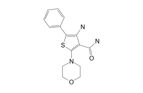 4-AMINO-2-(MORPHOLIN-4-YL)-5-PHENYLTHIOPHENE-3-CARBOXAMIDE