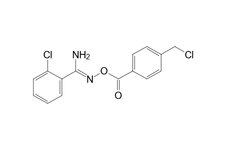 o-chloro-O-(alpha-chloro-p-toluoyl)benzamidoxime