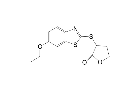 2(3H)-Furanone, 3-[(6-ethoxy-1,3-benzothiazol-2-yl)thio]dihydro-