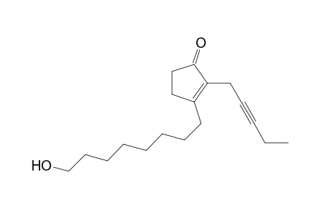 2-Cyclopenten-1-one, 3-(8-hydroxyoctyl)-2-(2-pentynyl)-