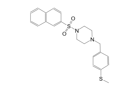 piperazine, 1-[[4-(methylthio)phenyl]methyl]-4-(2-naphthalenylsulfonyl)-