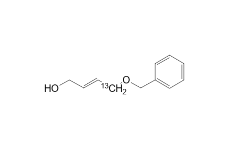 [4-13C]-(E)-4-(benzyloxy)but-2-en-1-ol